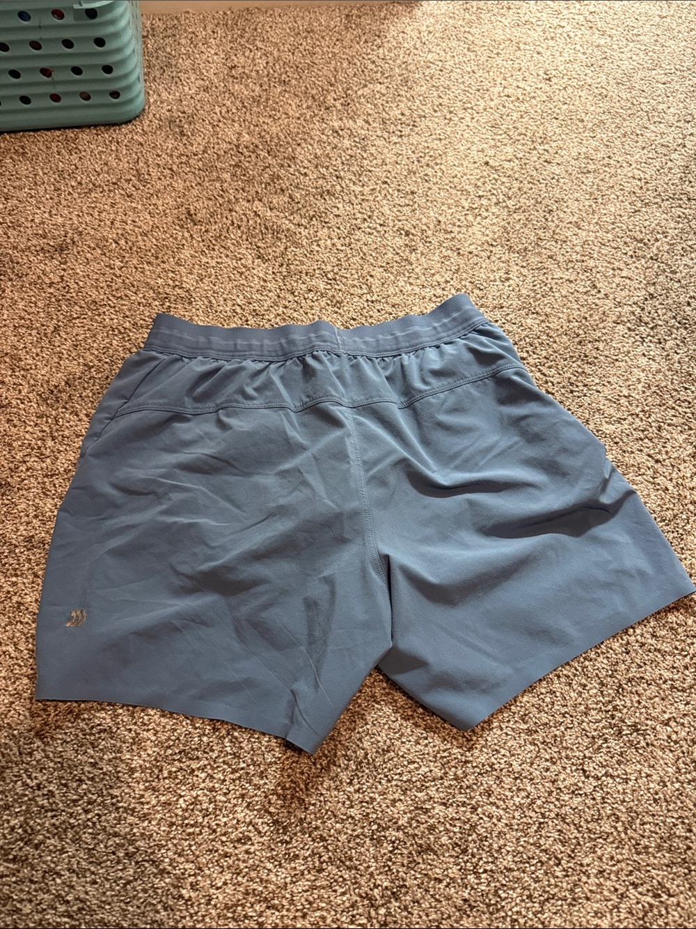 Men's Lightweight Blue Performance Shorts